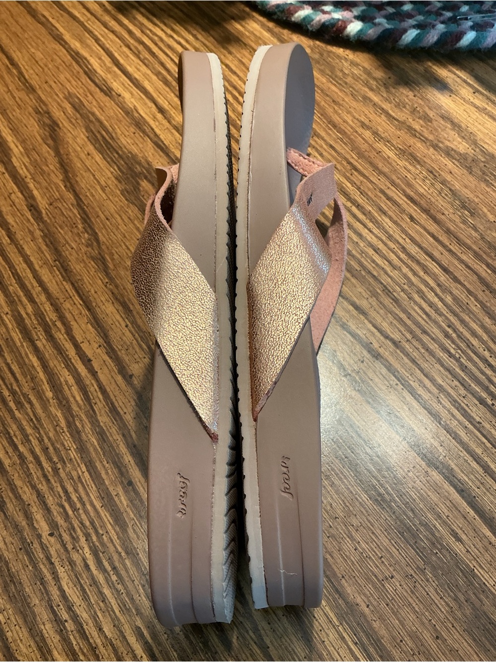 Reef Cushion Court Vegan Women’s Flip Flop Sandal Size 7 - Picture 7 of 9